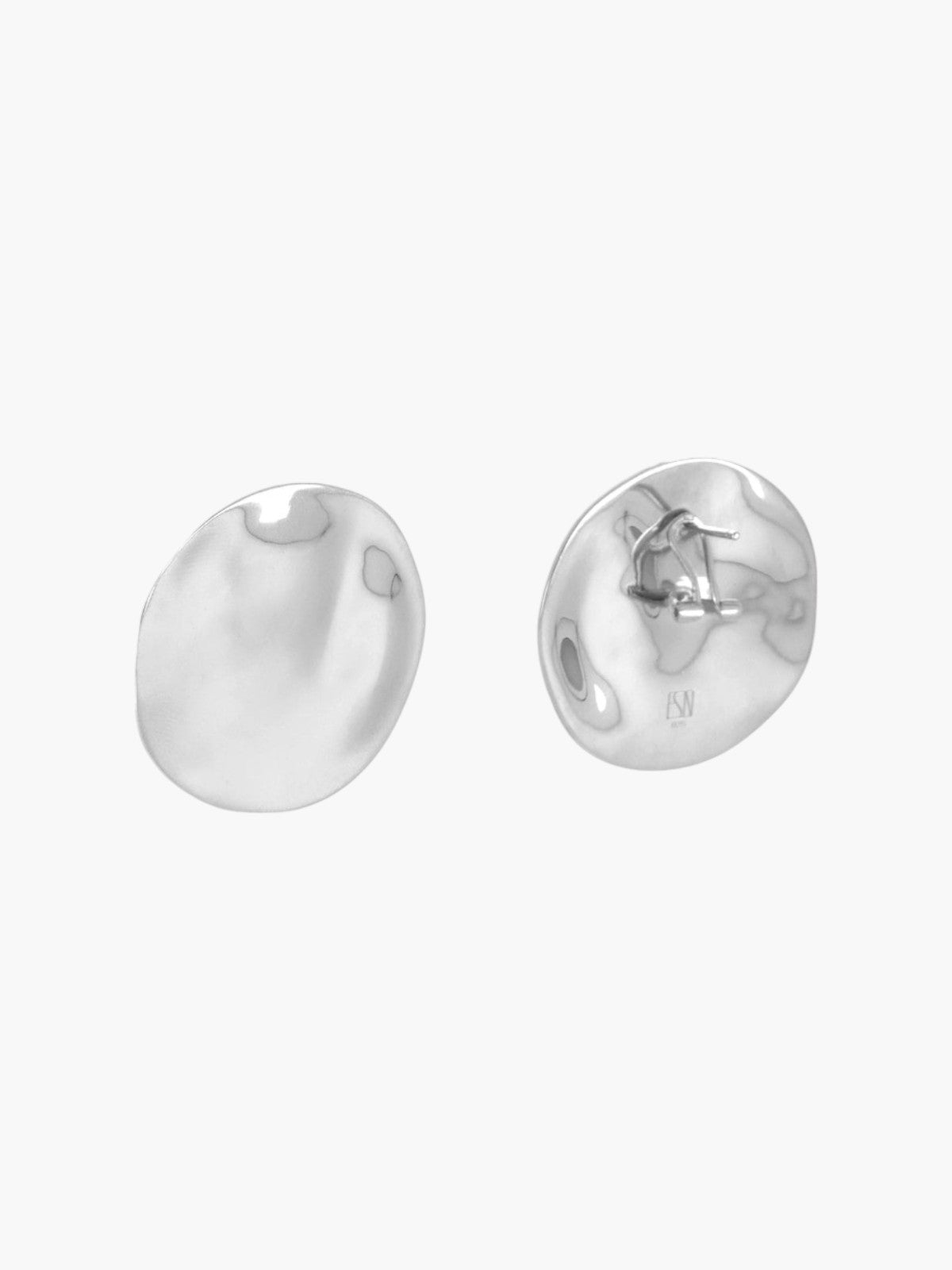 The Disc Earrings | Silver The Disc Earrings | Silver