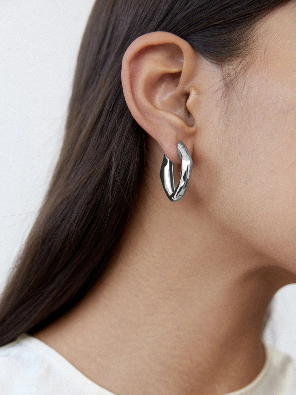 The Hoop Earrings | Silver