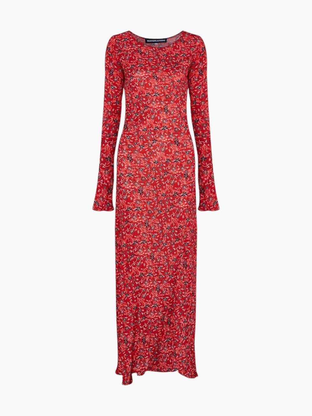 EXCLUSIVE Maria Long Dress | Red Floral