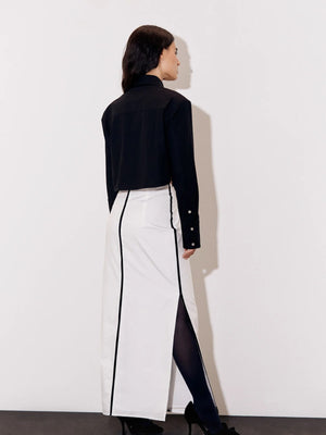 Aminta Skirt | White/Black Aminta Skirt | White/Black