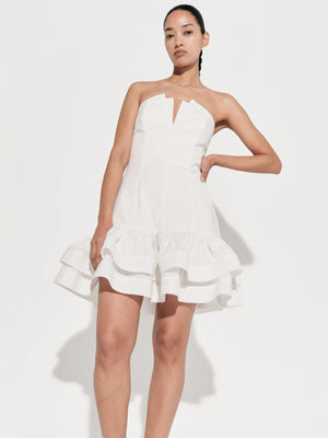 Festivo Dress | White Festivo Dress | White