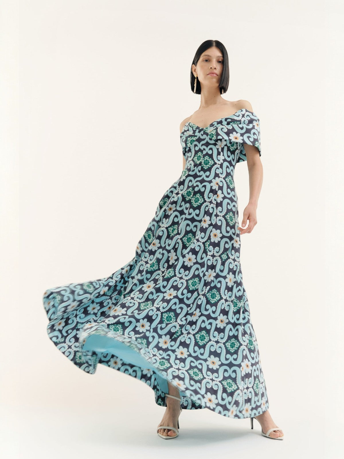 Naranjo Dress | Ikan Print Naranjo Dress | Ikan Print