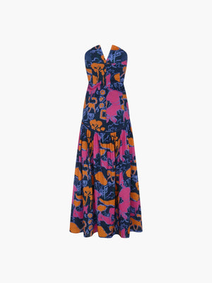 Sirena Dress | Rito Azul Print Sirena Dress | Rito Azul Print