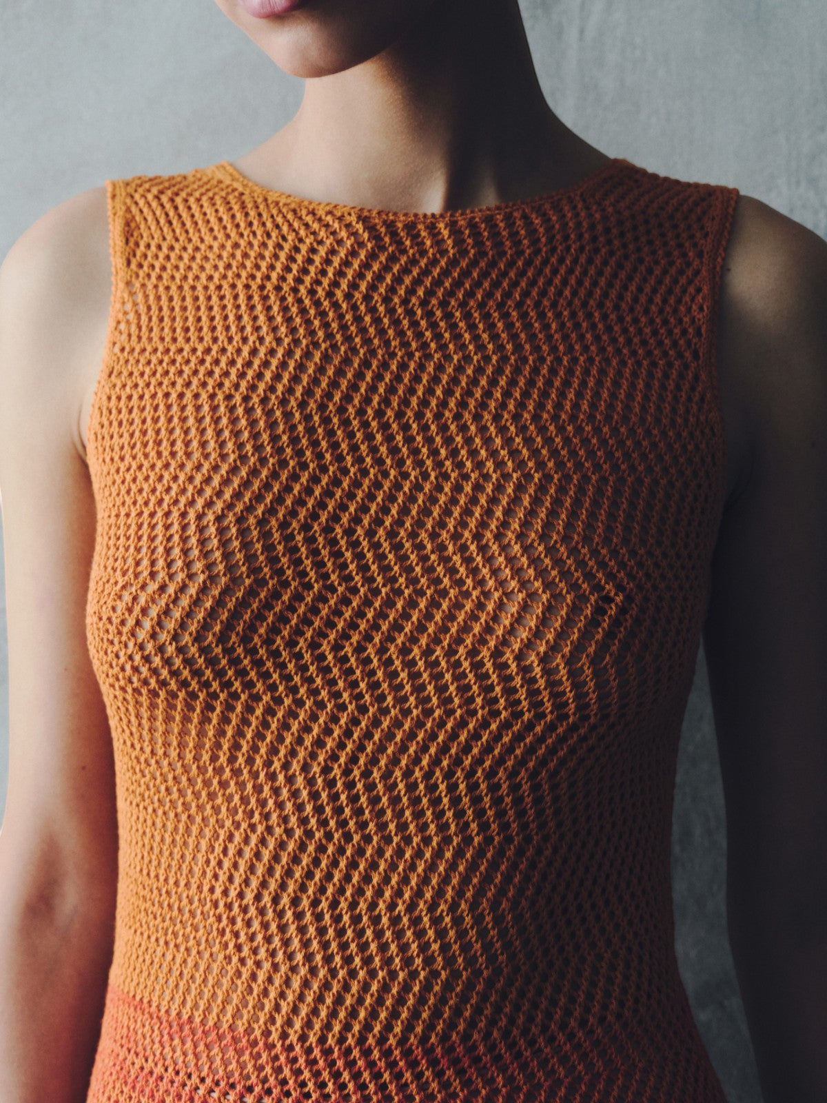 Alpamayo Sleeveless Maxi Dress | Tangerine/Orange Alpamayo Sleeveless Maxi Dress | Tangerine/Orange