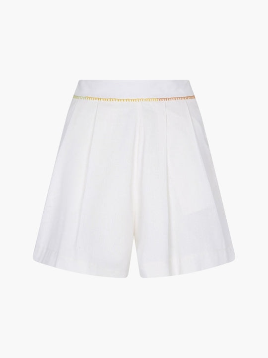 Amalia Shorts | Ivory
