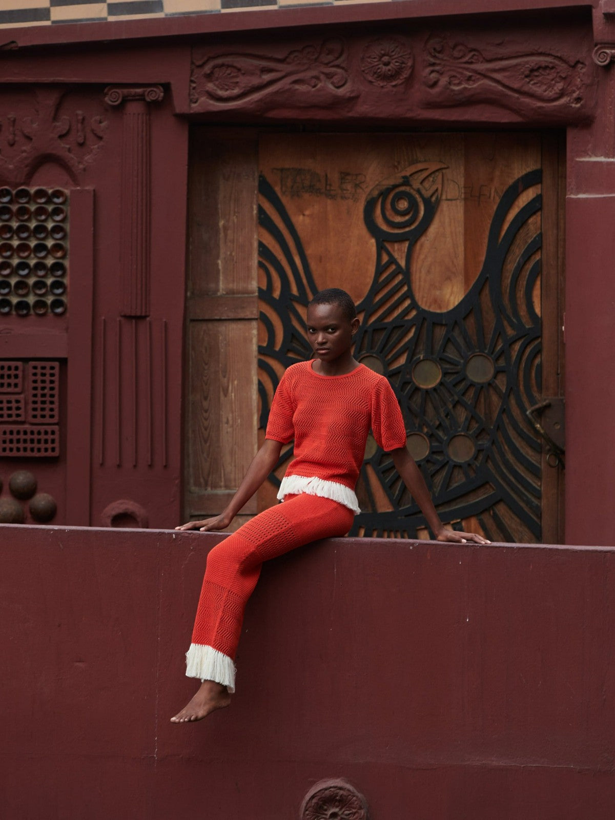 Carisa Blouse | Tangerine Carisa Blouse | Tangerine