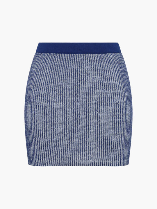Dual Mini Skirt | Blues