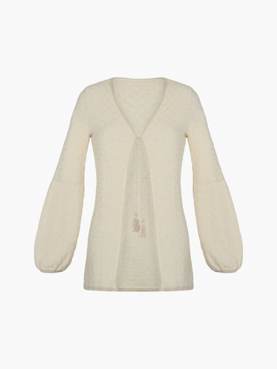 Malecon Cardigan | Ivory