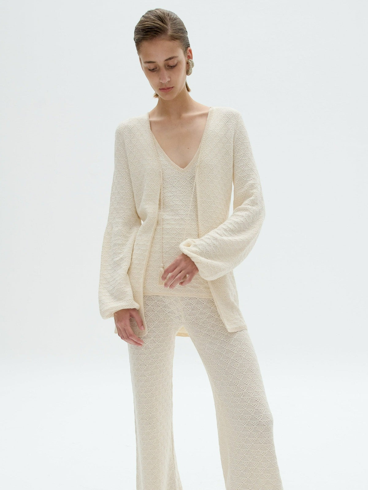 Malecon Cardigan | Ivory Malecon Cardigan | Ivory