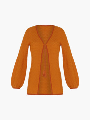 Malecon Cardigan | Orange Malecon Cardigan | Orange