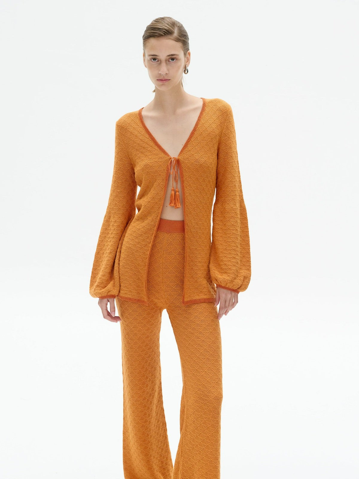 Malecon Cardigan | Orange Malecon Cardigan | Orange