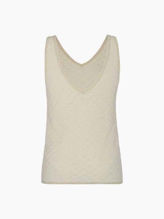 Malecon Tank Top | Ivory