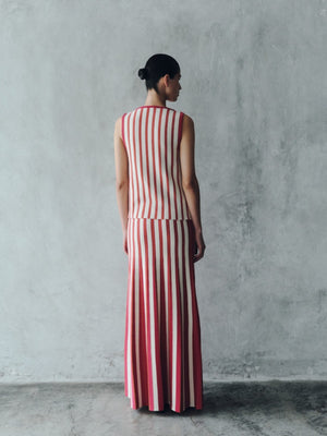 Manglar Maxi Skirt | Ivory/Fuchsia Manglar Maxi Skirt | Ivory/Fuchsia