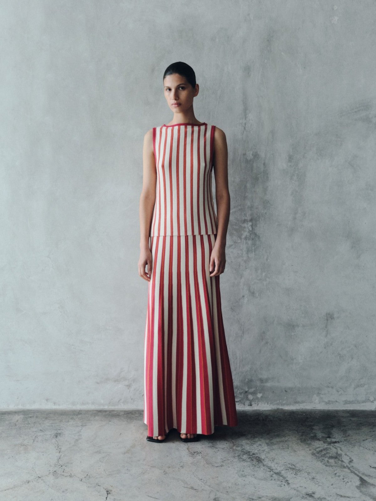 Manglar Sleeveless Top | Ivory/Fuchsia Manglar Sleeveless Top | Ivory/Fuchsia