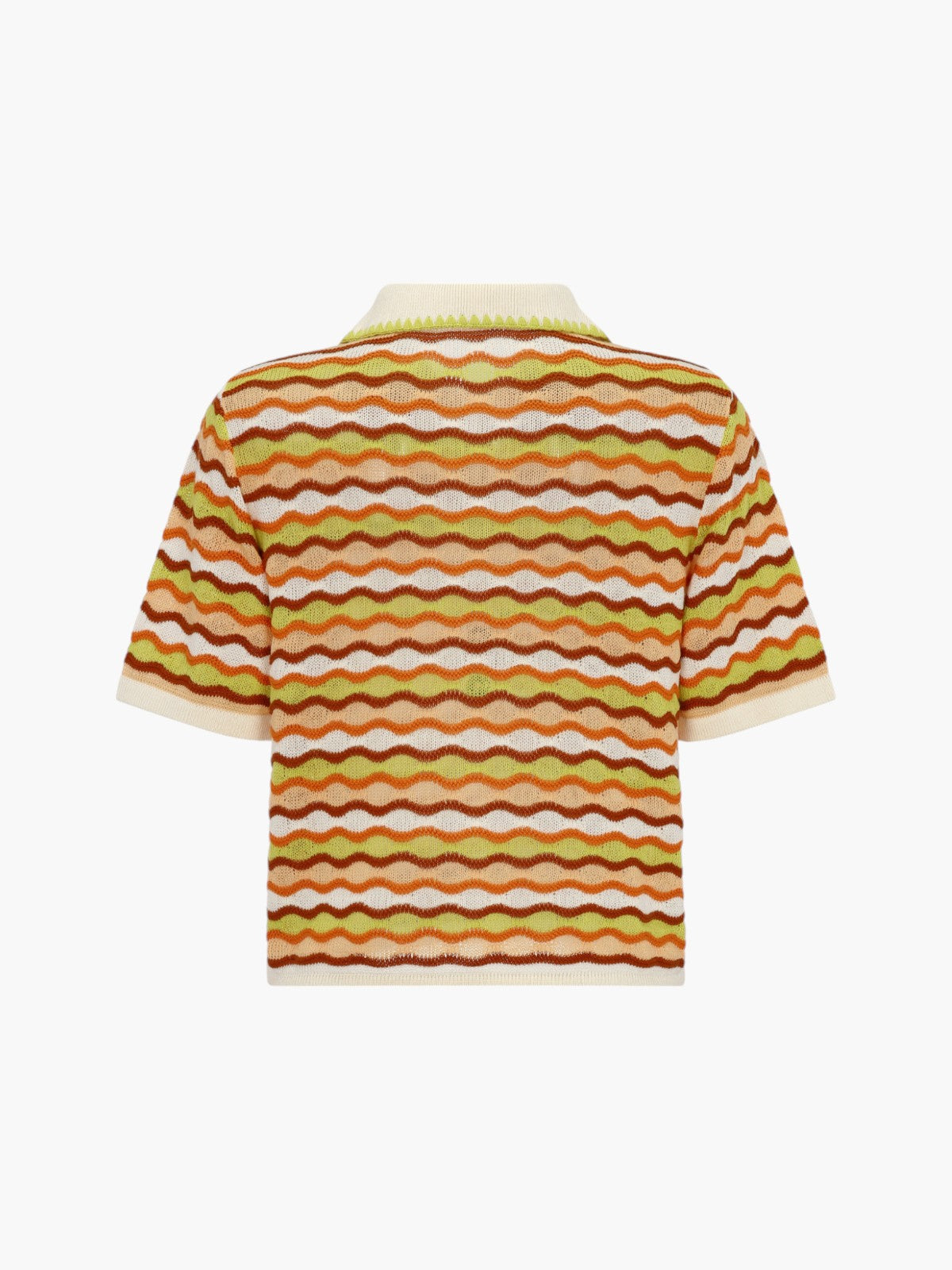 Mullu Polo Shirt | Orange/Lime Mullu Polo Shirt | Orange/Lime