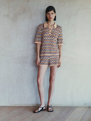 Mullu Polo Shirt | Tobacco Grape Mullu Polo Shirt | Tobacco Grape