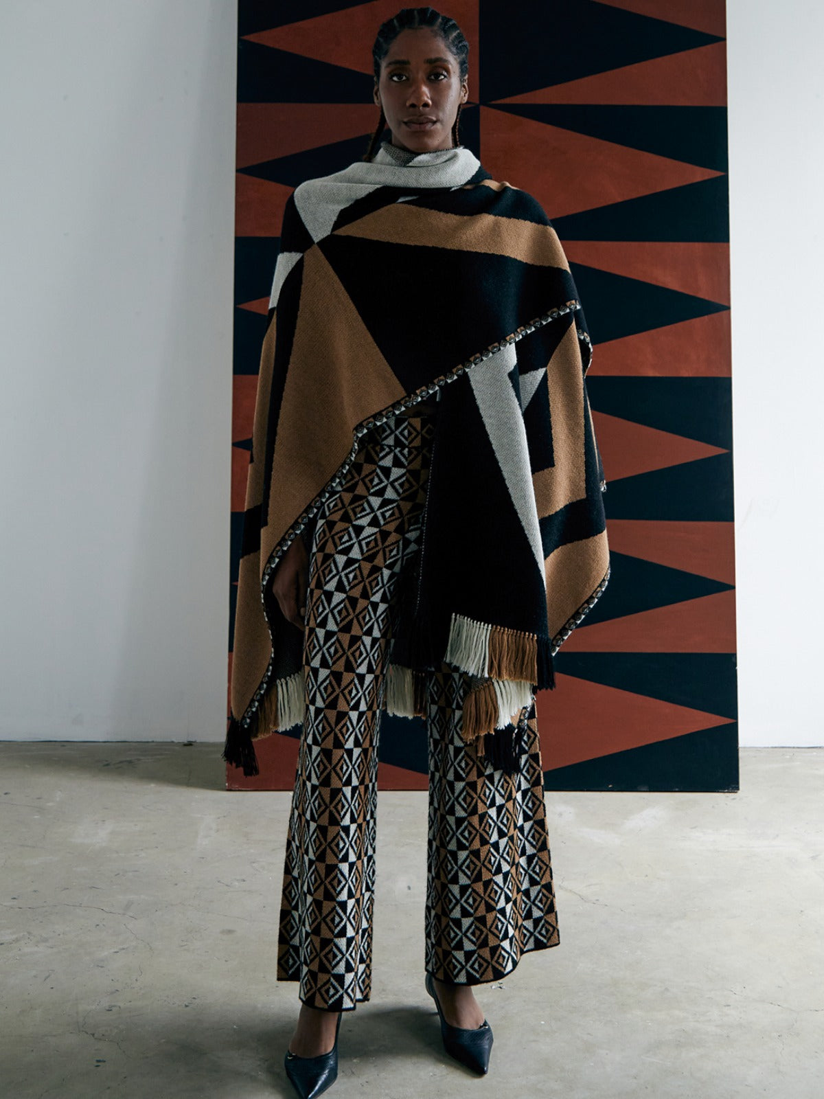 Qero Shawl | Sand Qero Shawl | Sand