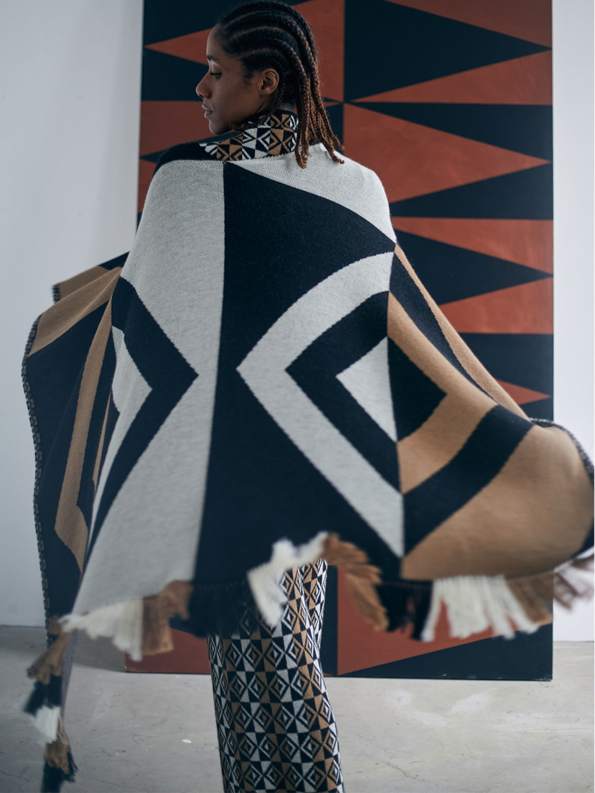 Qero Shawl | Sand Qero Shawl | Sand