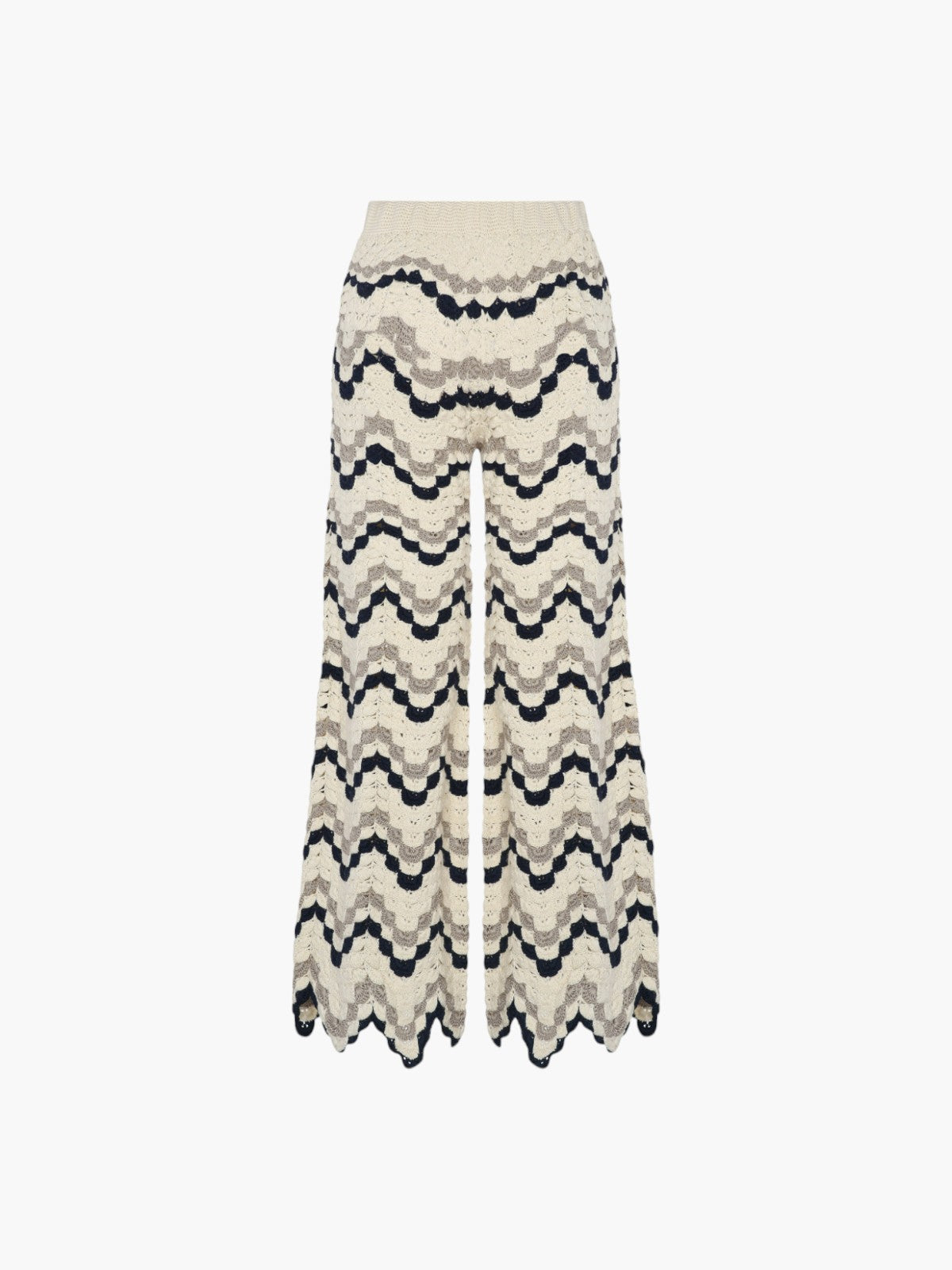 Safi Pants | Ivory/Navy Safi Pants | Ivory/Navy