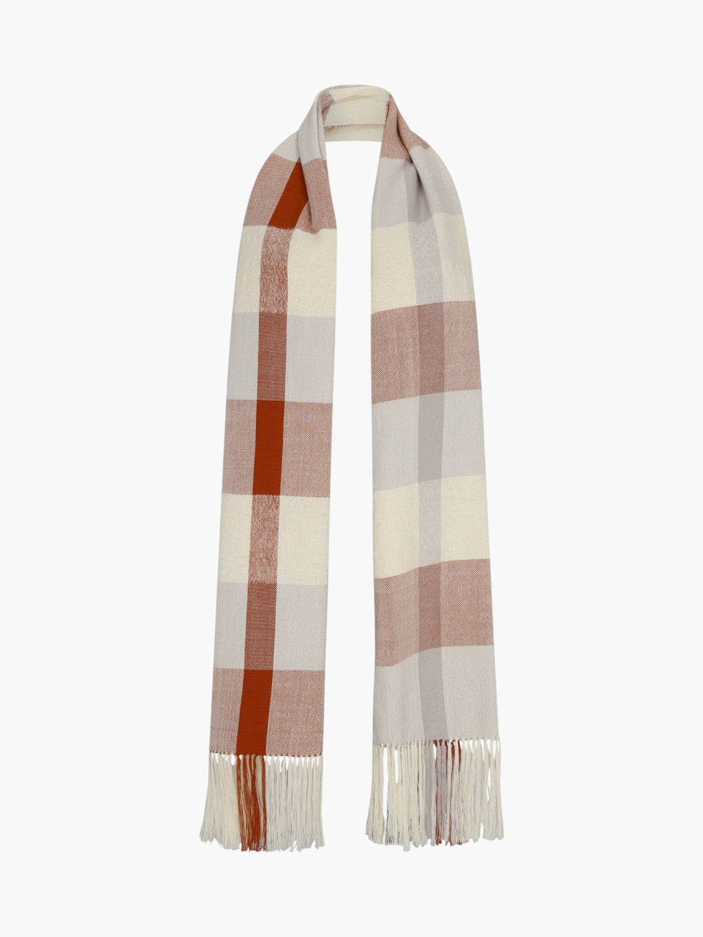 Spondylus Scarf | Ivory/Grey