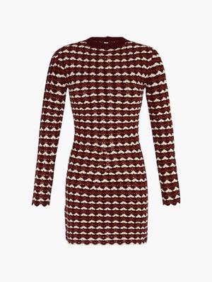 Totora Mini Dress | Brown/Wine Totora Mini Dress | Brown/Wine