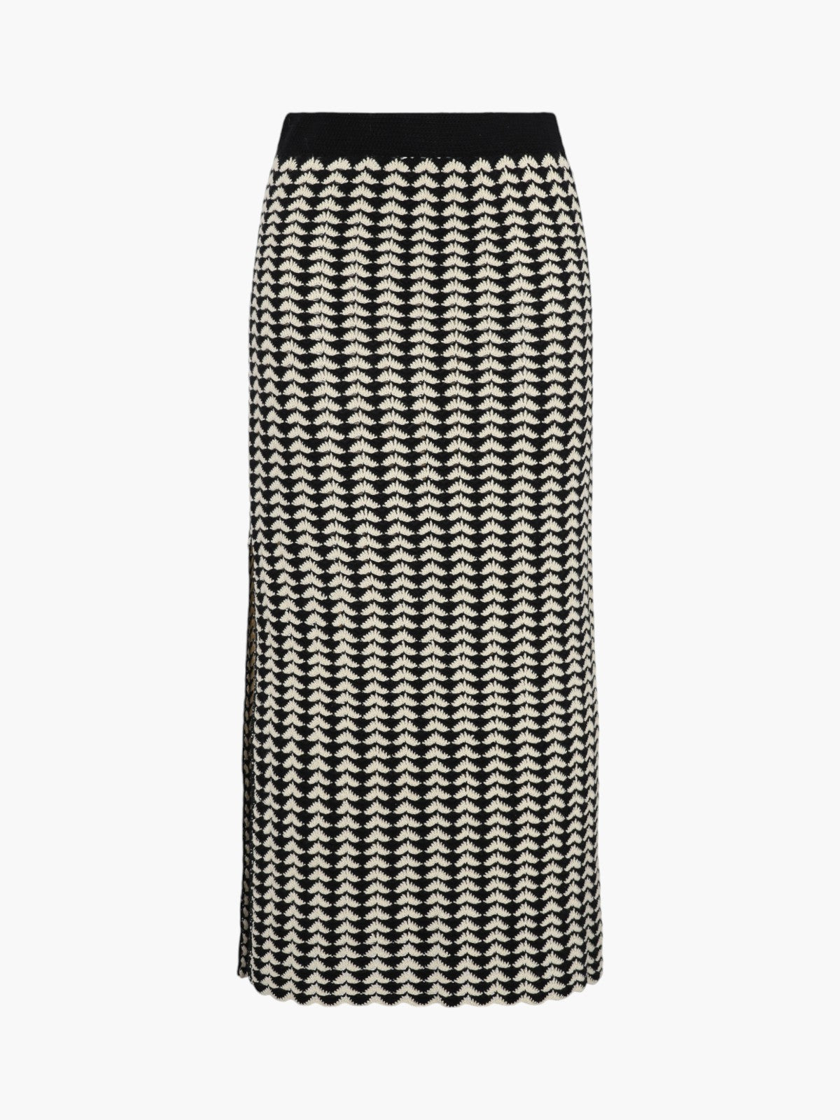 Totora Skirt | Black/Ivory Totora Skirt | Black/Ivory