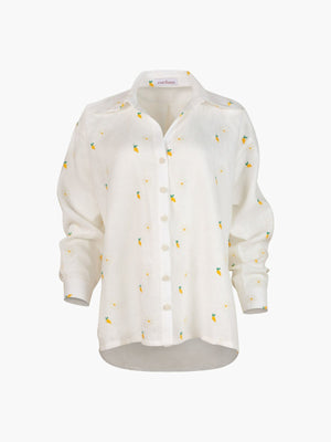 Button Down Shirt | Mango Camomile Ivory Button Down Shirt | Mango Camomile Ivory