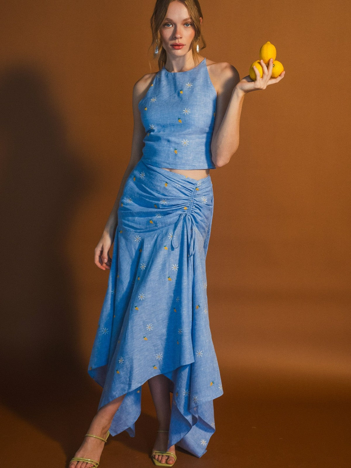 Vela Skirt | Mango Camomile Blue Vela Skirt | Mango Camomile Blue