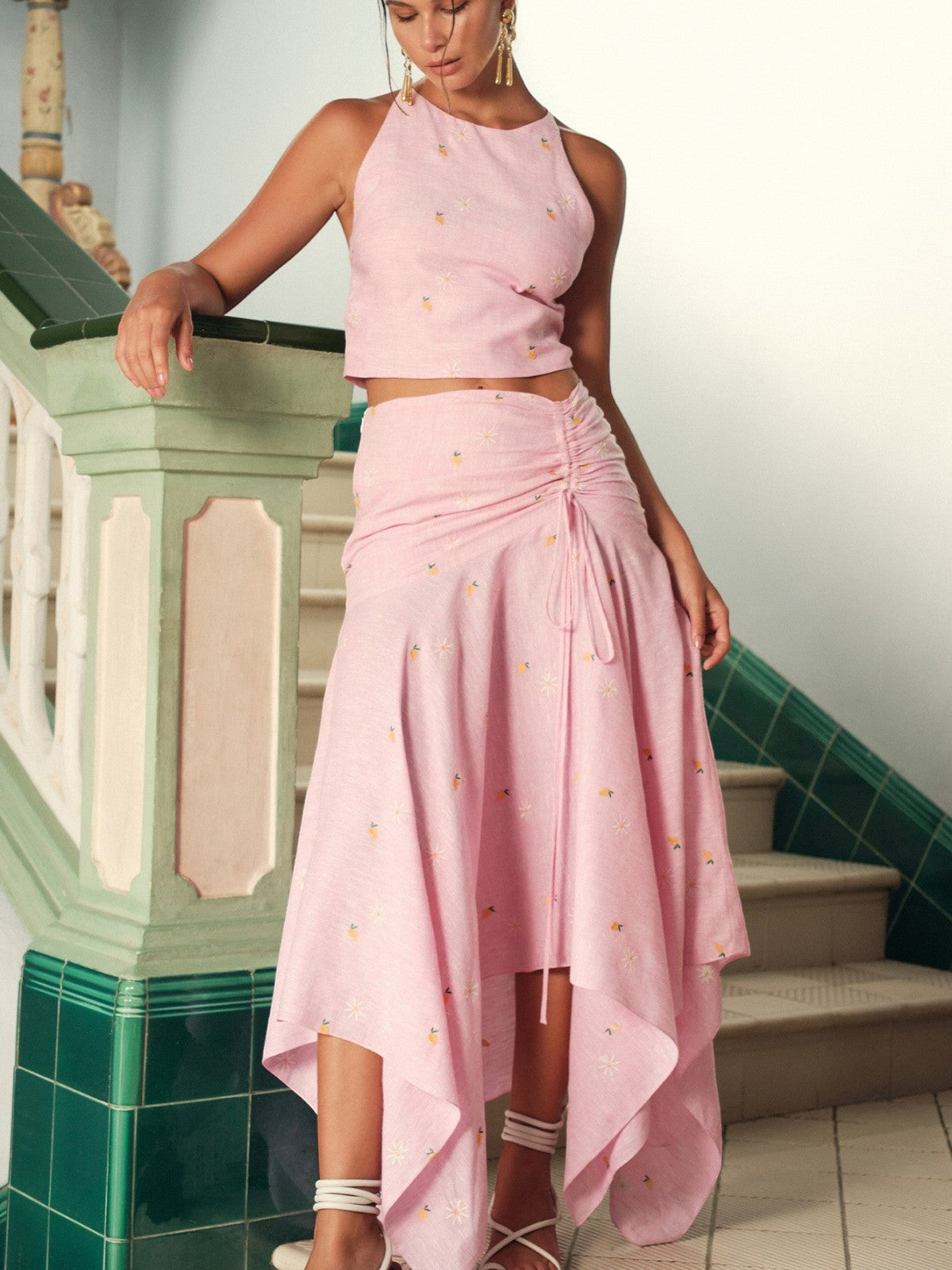 Vela Skirt | Mango Camomille Pink Vela Skirt | Mango Camomille Pink