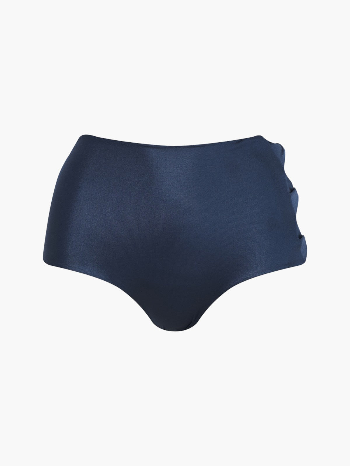 FRANCESCA – High waist bikini bottom in Navy blue