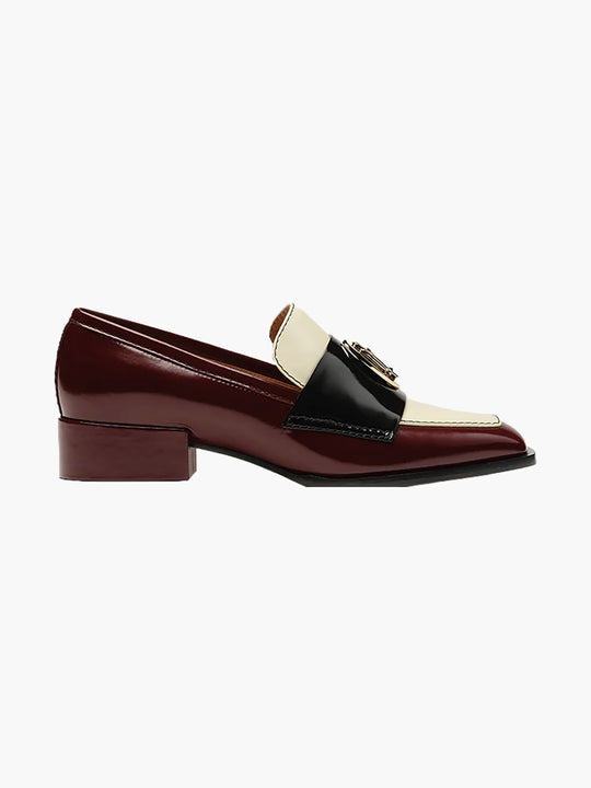 Nono Loafers | Tri-Color Burgundy