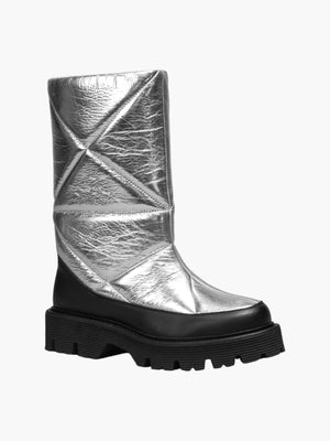Saso Boot | Silver Saso Boot | Silver