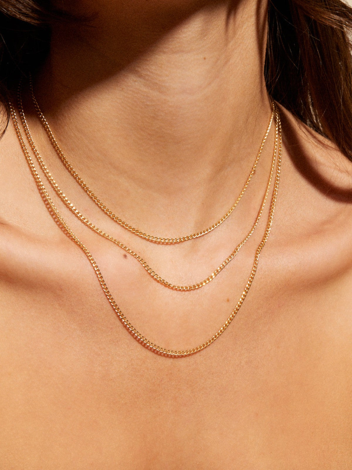 Baby Curb Chain Necklace