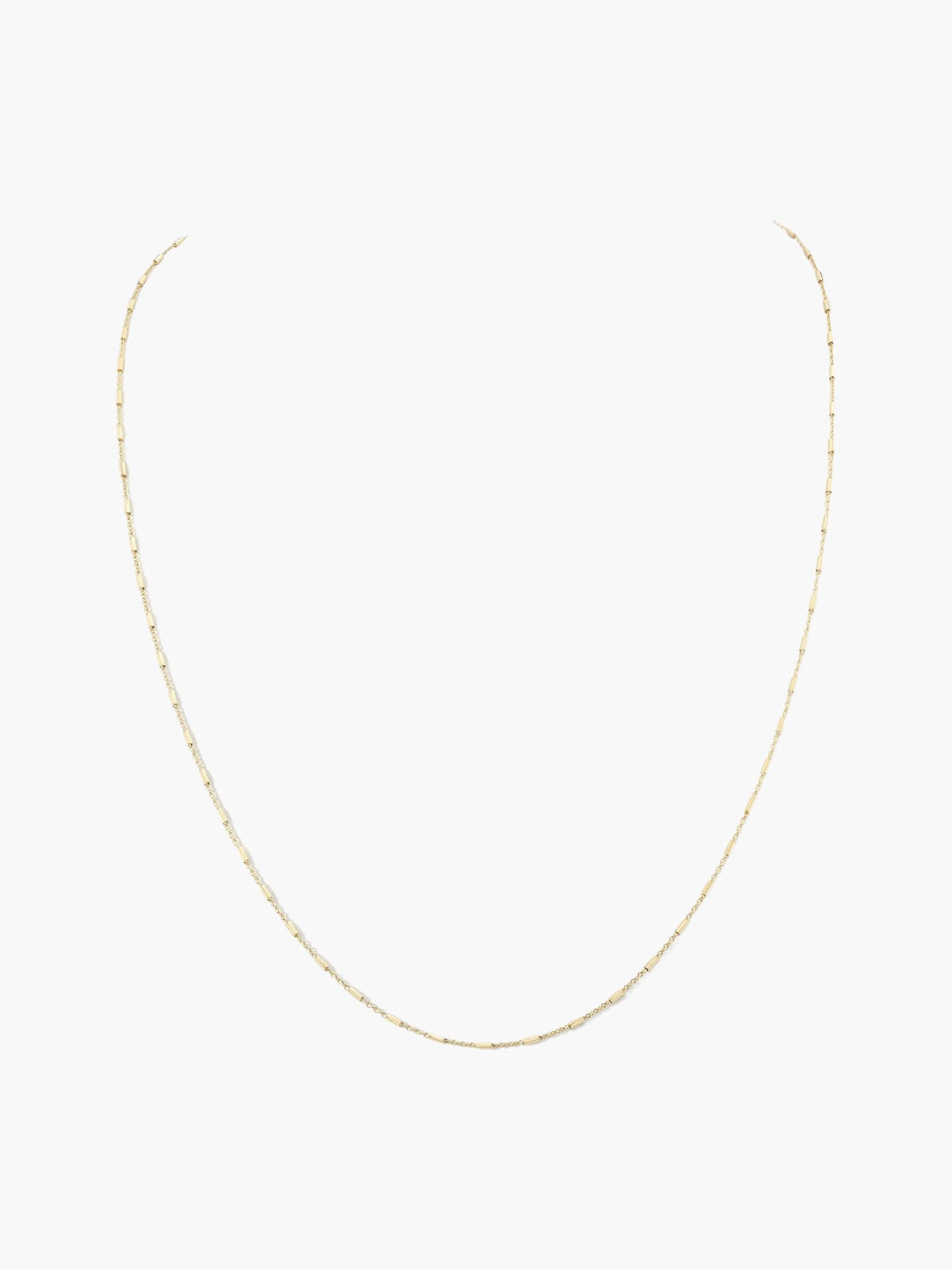 Octagon Tube Chain Necklace Octagon Tube Chain Necklace