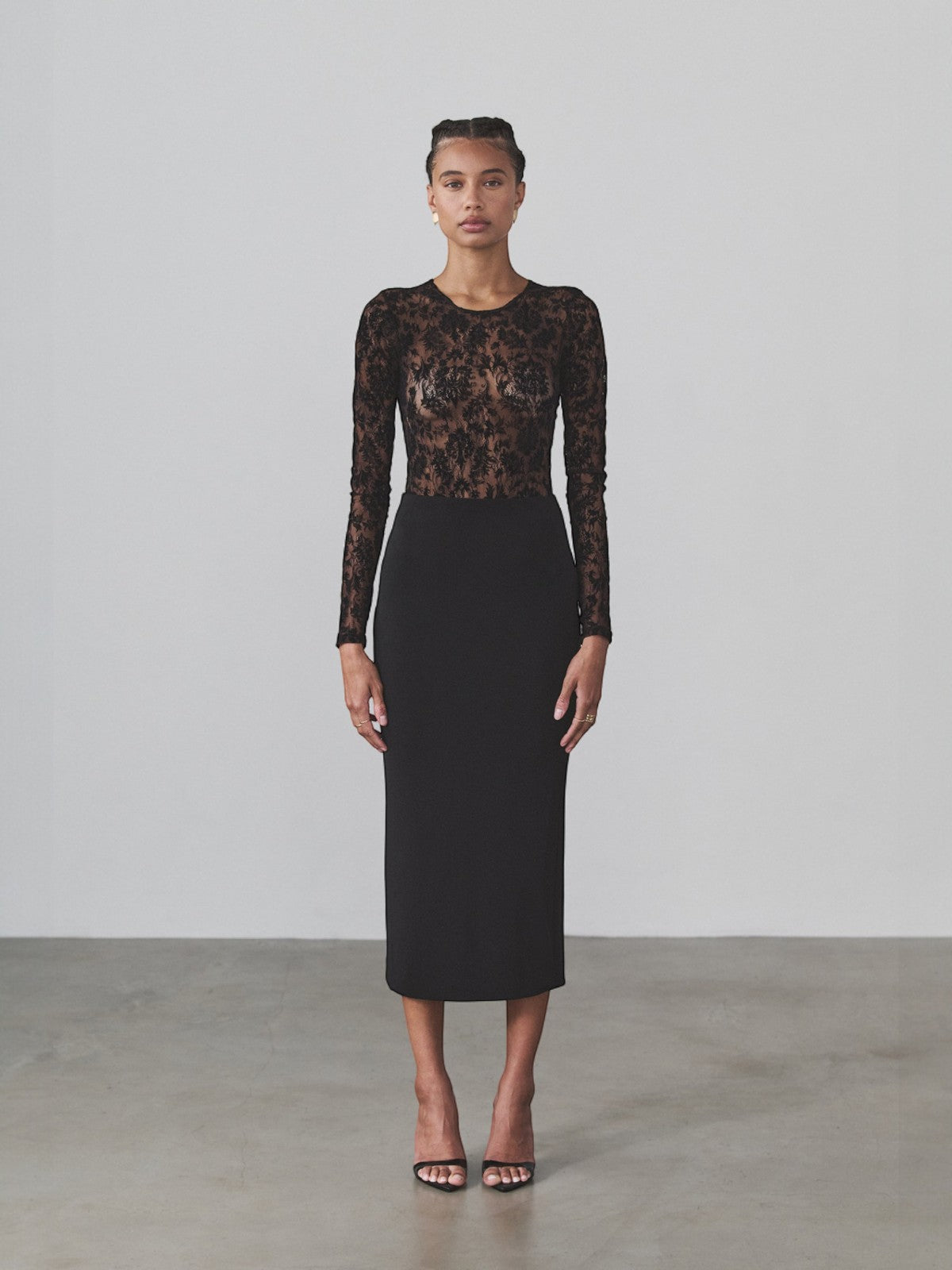 Dasha Lace Bodysuit | Black Dasha Lace Bodysuit | Black