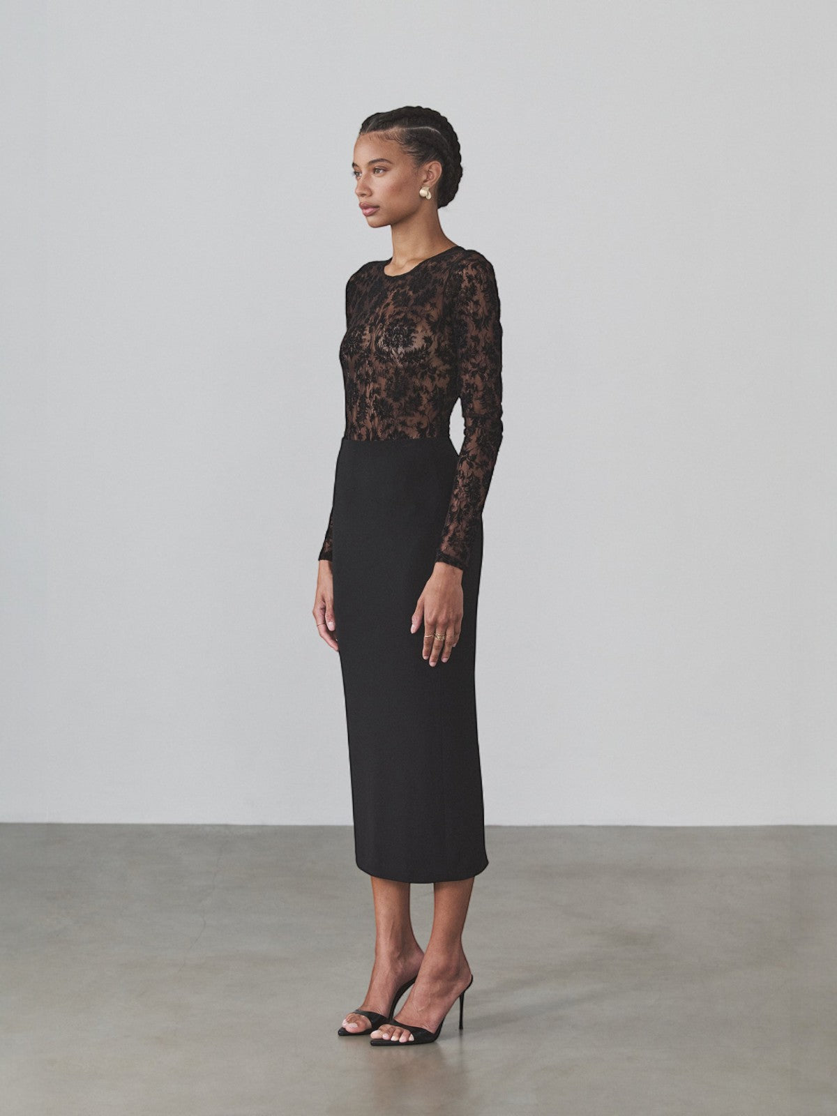 Dasha Lace Bodysuit | Black Dasha Lace Bodysuit | Black