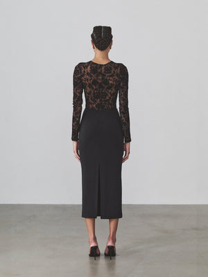 Dasha Lace Bodysuit | Black Dasha Lace Bodysuit | Black