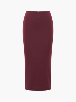 Natalia Midi Skirt | Burgundy Natalia Midi Skirt | Burgundy