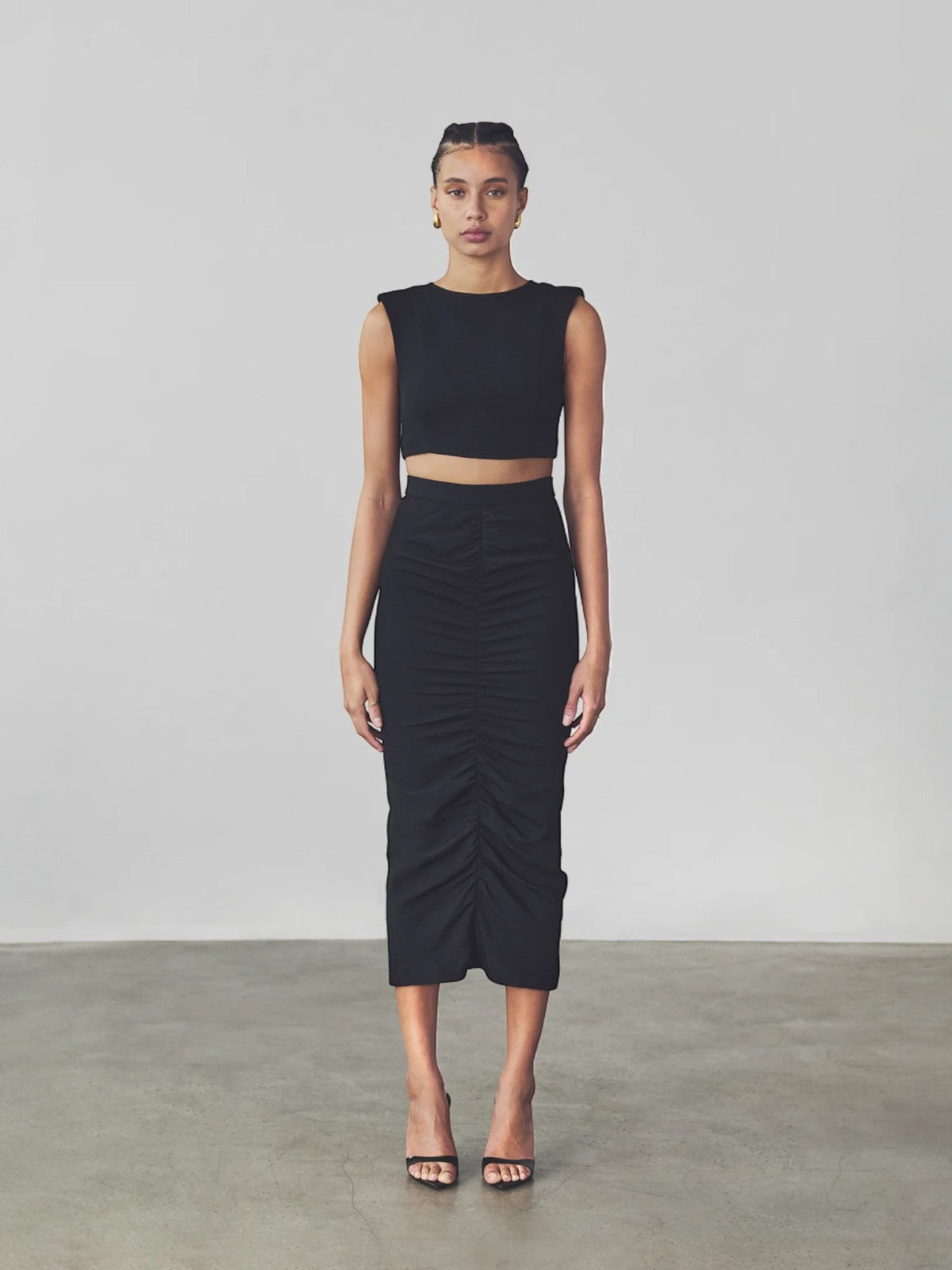 Serena Midi Skirt | Black Serena Midi Skirt | Black
