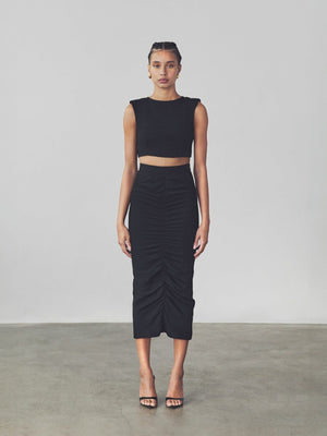 Yasemin Crop Top | Black Yasemin Crop Top | Black