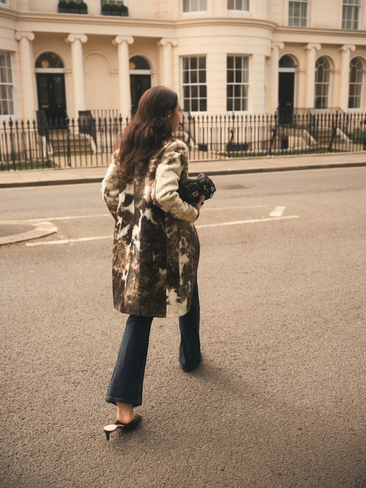 Shaw Speckled Hide Coat Shaw Speckled Hide Coat