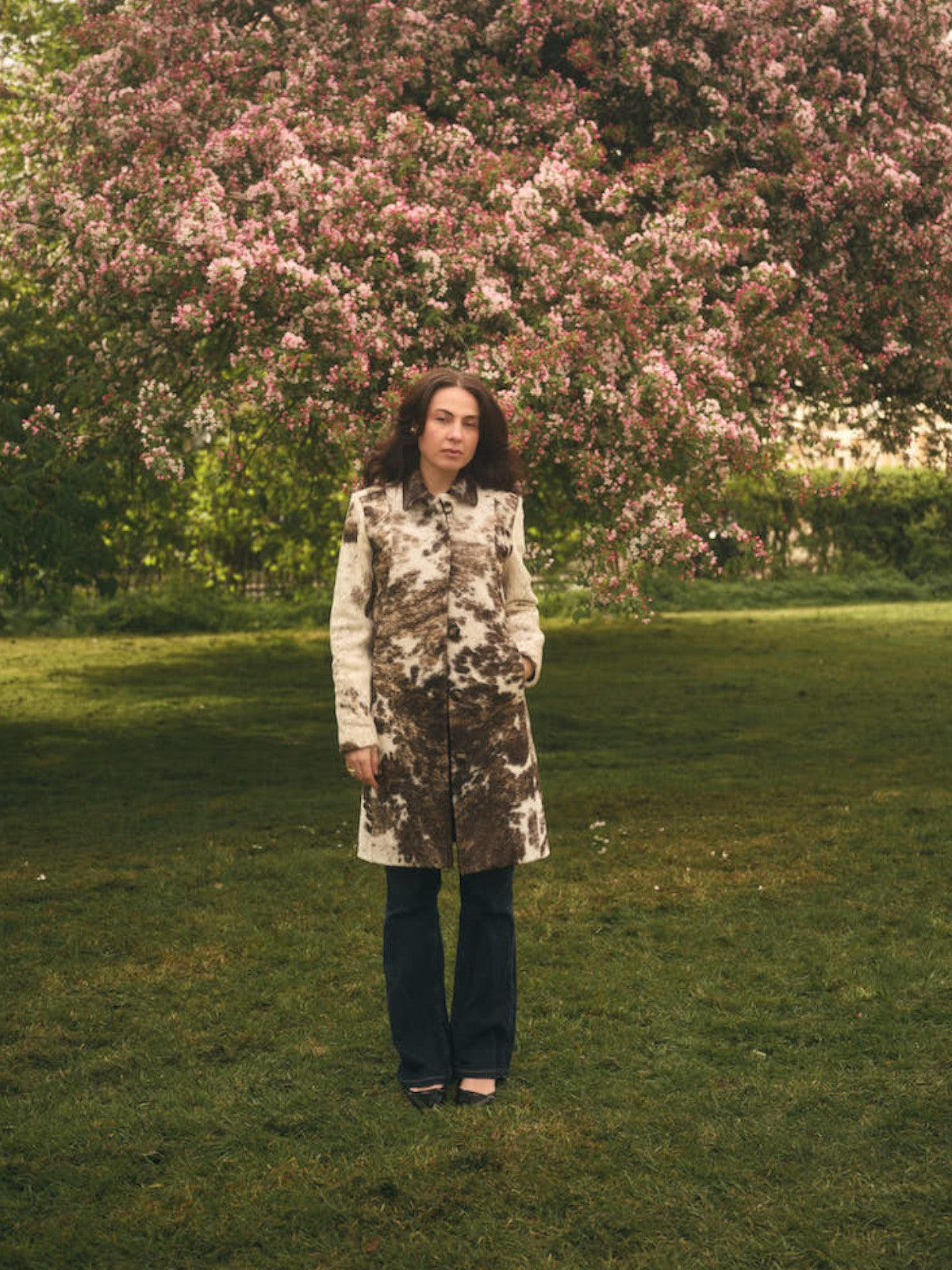 Shaw Speckled Hide Coat Shaw Speckled Hide Coat