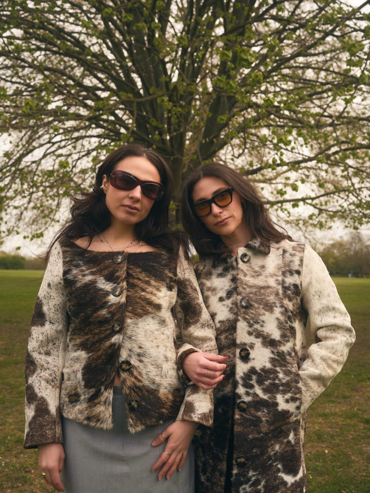 Shaw Speckled Hide Coat Shaw Speckled Hide Coat