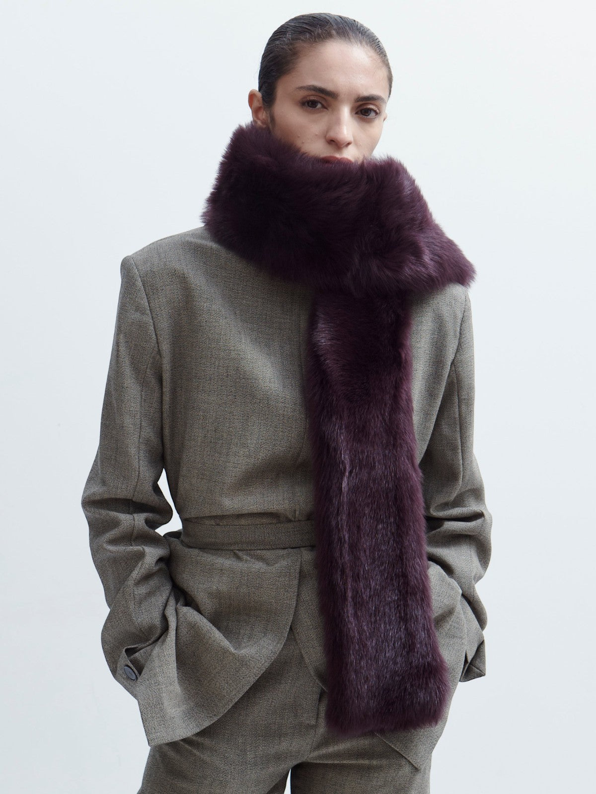The Scarf | Burgundy