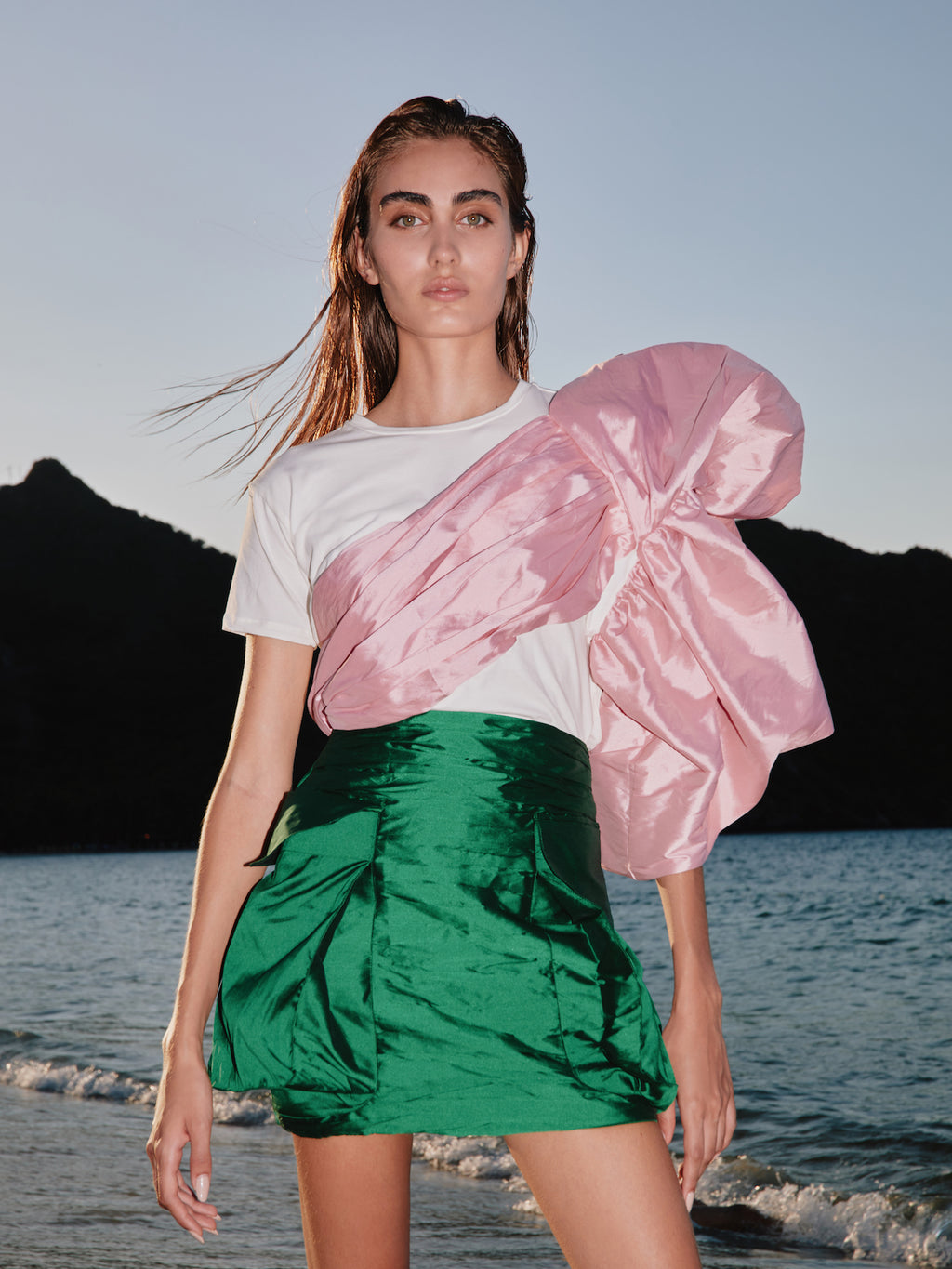 Capullo T-Shirt | White/Pink