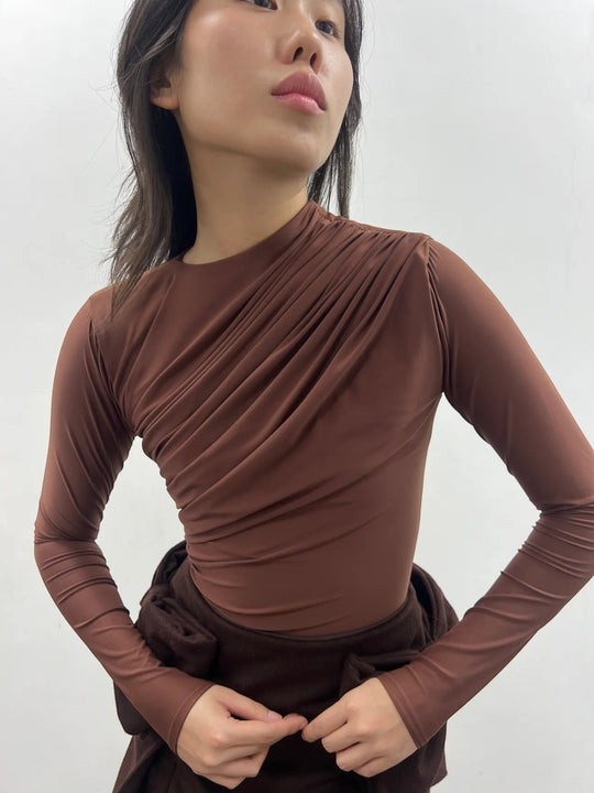 Octavia Bodysuit | Brown