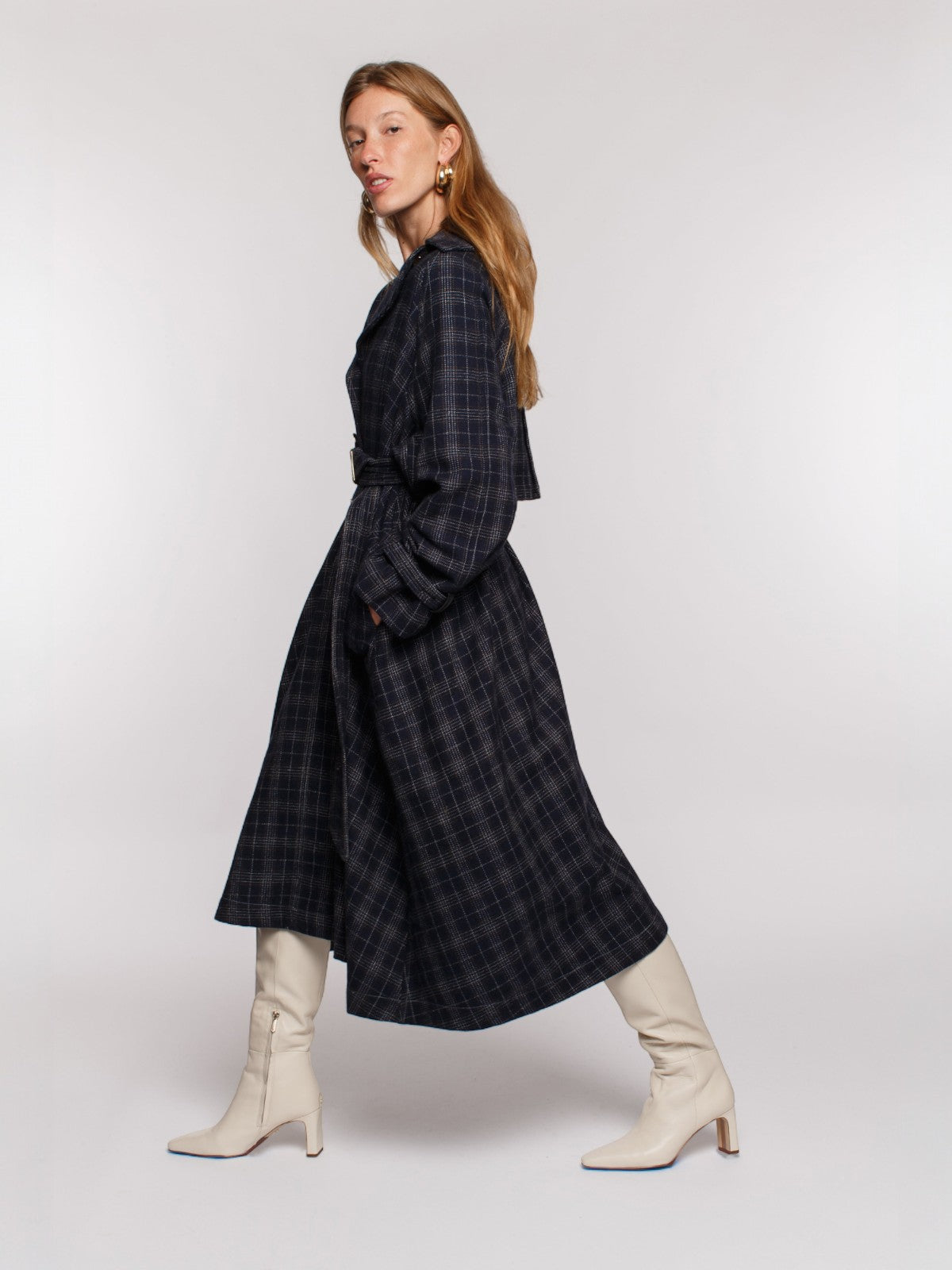 Camila Coat | Navy Camila Coat | Navy