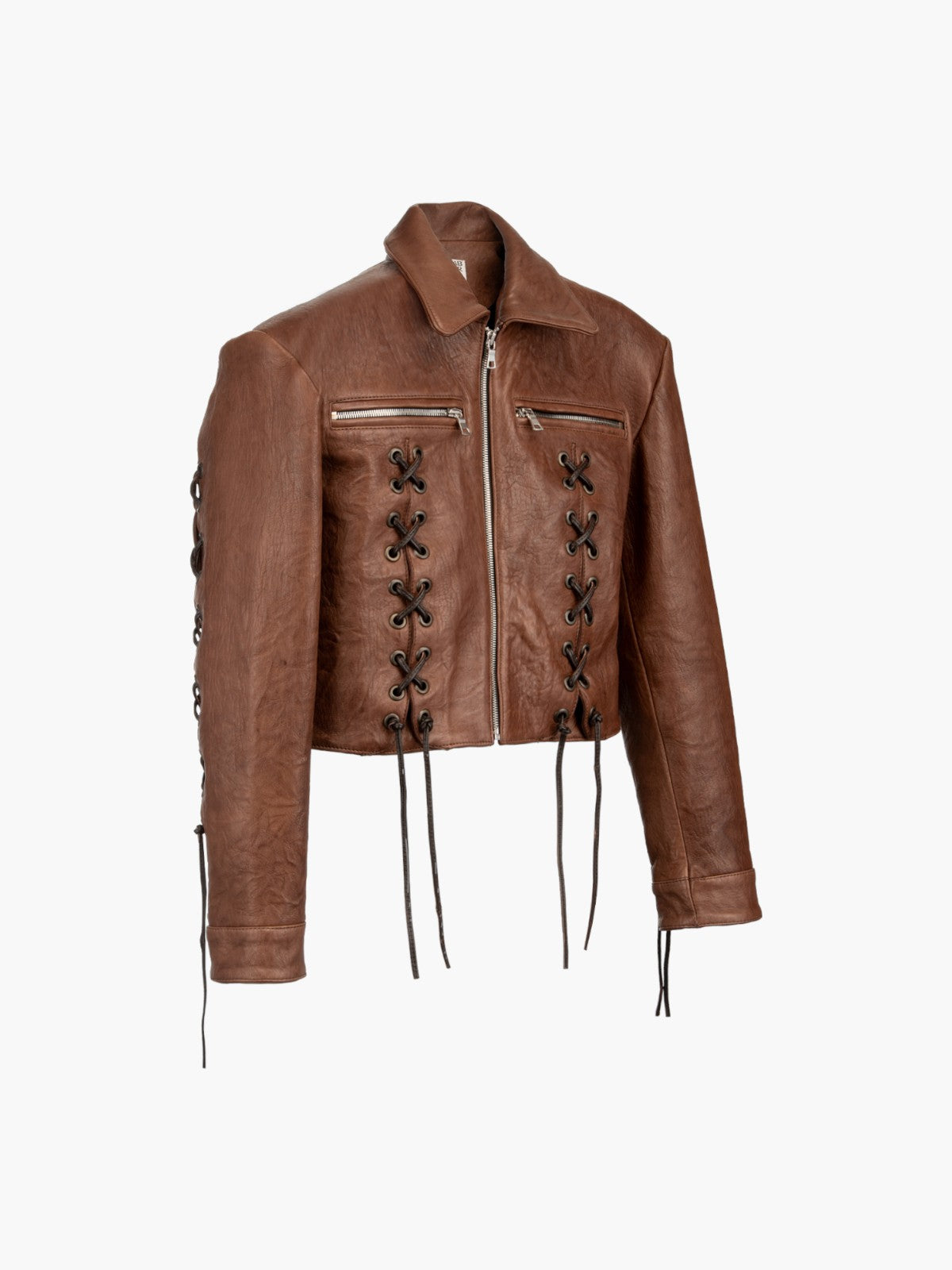 Alondra Leather Jacket | Brown Alondra Leather Jacket | Brown