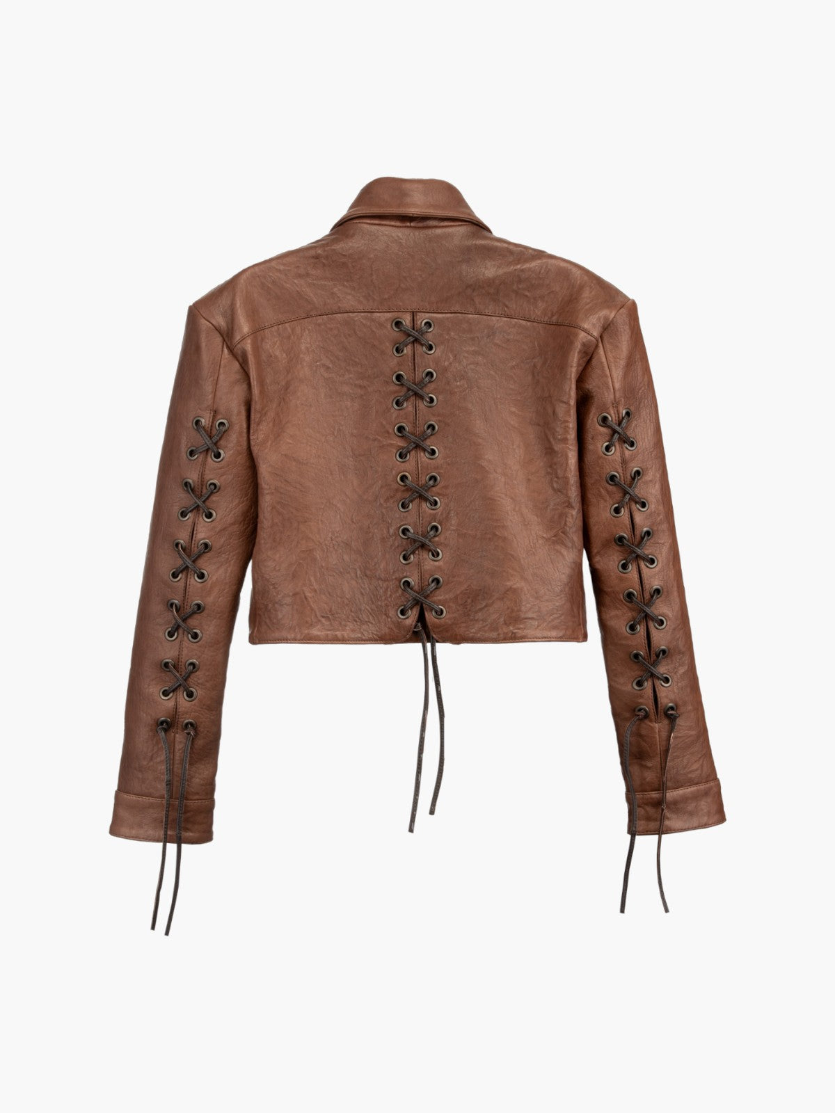 Alondra Leather Jacket | Brown Alondra Leather Jacket | Brown