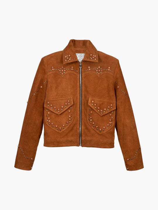Donna Suede Jacket | Brown